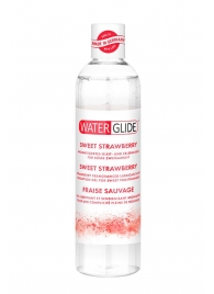 Лубрикант на водной основе с ароматом клубники SWEET STRAWBERRY - 300 мл. - Waterglide - купить с доставкой в Армавире