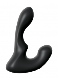 Черный анальный вибростимулятор P-Spot Milker - 14 см. - Pipedream - в Армавире купить с доставкой