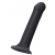 Черный фаллос на присоске Silicone Bendable Dildo L - 19 см. - Strap-on-me - купить с доставкой в Армавире