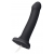 Черный фаллос с имитацией эякуляции Silicon Cum Dildo L - 19,6 см. - Strap-on-me - купить с доставкой в Армавире