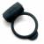 Темно-серое эрекционное кольцо Vibrating Love Ring с вибрацией - Fifty Shades of Grey - в Армавире купить с доставкой