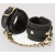 Черные наручники Bound to You Faux Leather Wrist Cuffs - Fifty Shades of Grey - купить с доставкой в Армавире