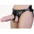 Гигантский фаллоимитатор на присоске в комплекте с трусиками - 26 см. - LOVETOY (А-Полимер) - купить с доставкой в Армавире