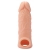 Телесная насадка EXTENDER WITH BALL STRAP 5.5 - 14 см. - Dream Toys - в Армавире купить с доставкой