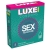 Ребристые презервативы LUXE Royal Sex Machine - 3 шт. - Luxe - купить с доставкой в Армавире