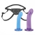Страпон унисекс Beginners Strap-On с 2 насадками - 15 и 13 см. - Lux Fetish - купить с доставкой в Армавире