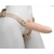 Телесный фаллопротез MEN STYLE с анальным стимулятором - 17,5 см. - LOVETOY (А-Полимер) - купить с доставкой в Армавире