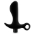 Черный анальный вибратор Silicone Vibrating Prostate Massager 01 - 10,8 см. - Blush Novelties - в Армавире купить с доставкой
