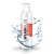 Возбуждающий гель-лубрикант SPLASHGLIDE HOT STIMULATIVE - 330 мл. - Splashglide - купить с доставкой в Армавире
