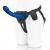 Синяя насадка Remote Control P-Spot G-Spot с черными трусиками - 20 см. - Pegasus - купить с доставкой в Армавире
