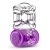 Фиолетовое эрекционное виброкольцо One Night Stand Vibrating C-Ring - Blush Novelties - в Армавире купить с доставкой