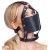 Черный намордник с кляпом-шаром Head Harness With A Gag - Orion - купить с доставкой в Армавире