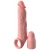 Телесная насадка-удлинитель 2 Inch Silicone X-tension with Strap - 20,3 см. - Pipedream - в Армавире купить с доставкой