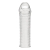 Текстурированная насадка на пенис Clear Textured Penis Enhancing Sleeve Extension - 16,5 см. - BlueLine - в Армавире купить с доставкой