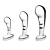 Набор из 3 стальных стимуляторов простаты Stainless Steel P-spot Training Set - b-Vibe - в Армавире купить с доставкой