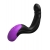 Черно-фиолетовый вибромассажёр простаты Hyper-Pulse P-Spot Massager - Pipedream - в Армавире купить с доставкой