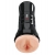 Телесный мастурбатор-вагина в черной колбе Super Luscious Lips XXL - Pipedream - в Армавире купить с доставкой