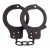 Чёрные наручники из листового металла BONDX METAL CUFFS BLACK - Dream Toys - купить с доставкой в Армавире