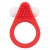Красное эрекционное кольцо LIT-UP SILICONE STIMU RING 1 RED - Dream Toys - в Армавире купить с доставкой
