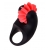 Чёрно-красное эрекционное виброкольцо Erotist - Erotist Adult Toys - в Армавире купить с доставкой