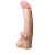 Телесная насадка REAL Standard с усиками на основании - 19 см. - LOVETOY (А-Полимер) - купить с доставкой в Армавире