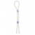 Прозрачное эрекционное кольцо-лассо SILICONE LASSO COCK RING DUAL BEADS - NMC - в Армавире купить с доставкой