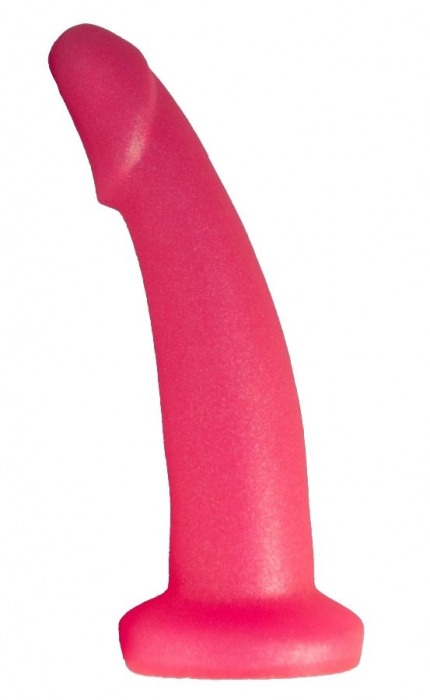 Розовый плаг-массажёр для простаты - 13,5 см. - LOVETOY (А-Полимер) - в Армавире купить с доставкой