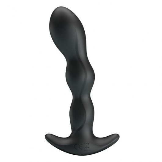 Черный анальный стимулятор простаты с вибрацией Special Anal Massager - 14,5 см. - Baile - в Армавире купить с доставкой