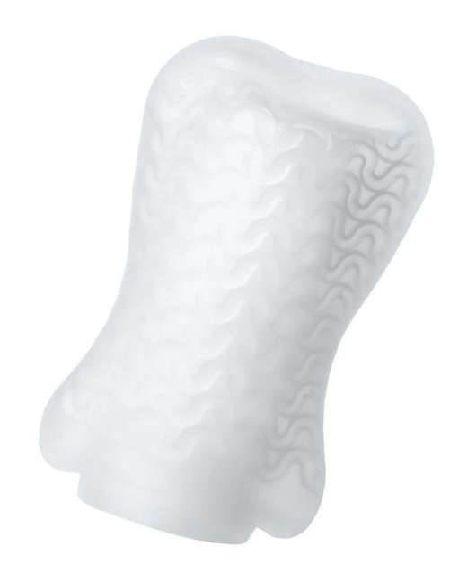 Белый мастурбатор A-Toys Pocket Wavy - A-toys - в Армавире купить с доставкой
