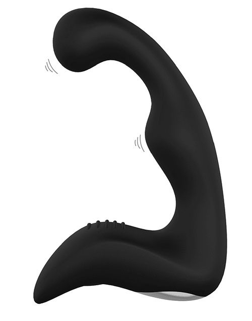 Чёрный перезаряжаемый массажёр простаты BOOTY PLEASER - Dream Toys - в Армавире купить с доставкой