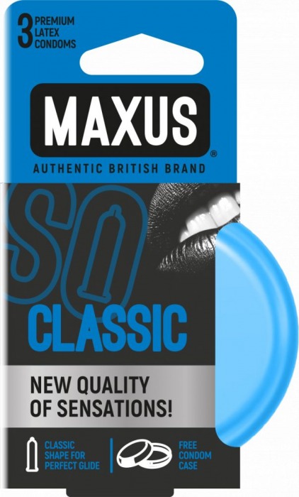 Классические презервативы в железном кейсе MAXUS Classic - 3 шт. - Maxus - купить с доставкой в Армавире