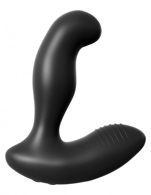 Черный массажер простаты Electro Stim Prostate Vibe с электростимуляцией - 13,3 см. - Pipedream - купить с доставкой в Армавире