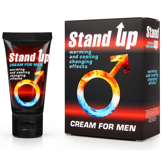 Возбуждающий крем для мужчин Stand Up - 25 гр. - Биоритм - купить с доставкой в Армавире