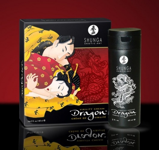 Интимный мужской крем  Дракон - Shunga - купить с доставкой в Армавире