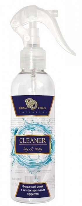 Очищающий спрей CLEANER toy and body - 200 мл. - БиоМед - купить с доставкой в Армавире
