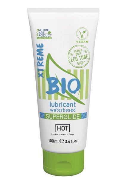 Интимный увлажняющий гель BIO SuperGlide Xtreme - 100 мл. - HOT - купить с доставкой в Армавире