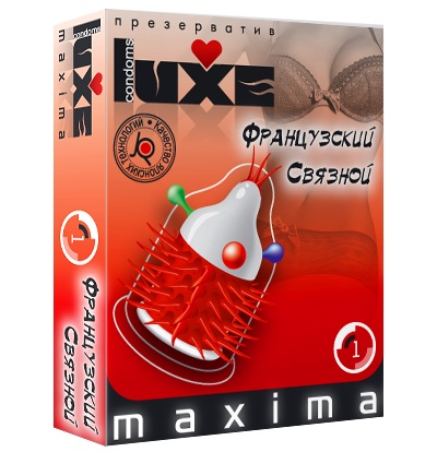 Презерватив LUXE Maxima  Французский связной  - 1 шт. - Luxe - купить с доставкой в Армавире