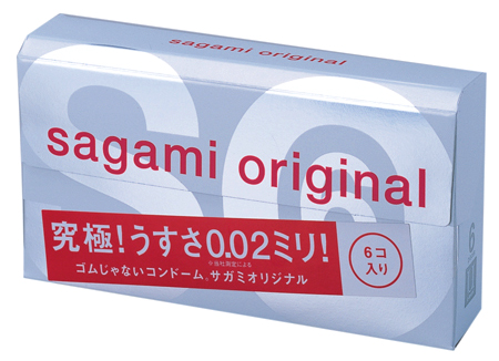 Ультратонкие презервативы Sagami Original - 6 шт. - Sagami - купить с доставкой в Армавире