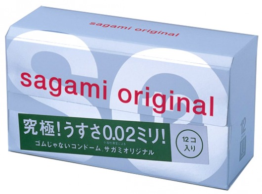 Ультратонкие презервативы Sagami Original - 12 шт. - Sagami - купить с доставкой в Армавире