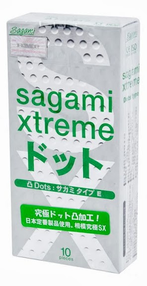 Презервативы Sagami Xtreme Type-E с точками - 10 шт. - Sagami - купить с доставкой в Армавире