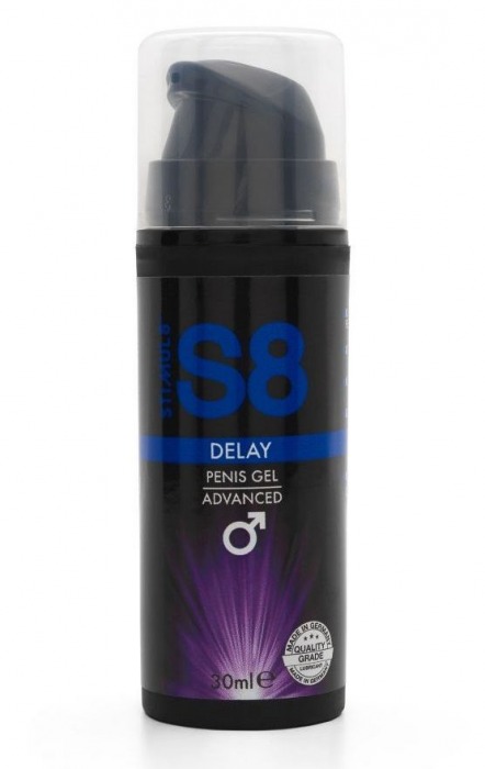 Пролонгирующий гель для мужчин S8 Delay Gel - 30 мл. - Stimul8 - купить с доставкой в Армавире