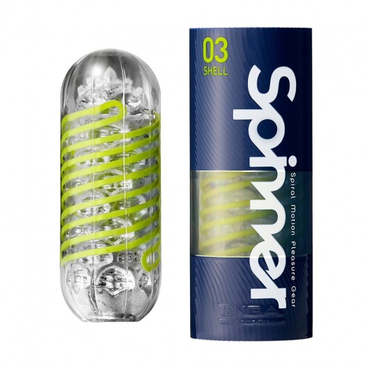 Мастурбатор SPINNER Shell - Tenga - в Армавире купить с доставкой