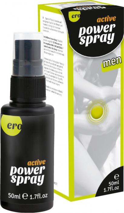 Стимулирующий спрей для мужчин Active Power Spray - 50 мл. - Ero - купить с доставкой в Армавире