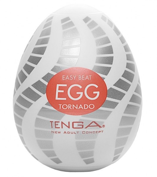 Мастурбатор-яйцо EGG Tornado - Tenga - в Армавире купить с доставкой