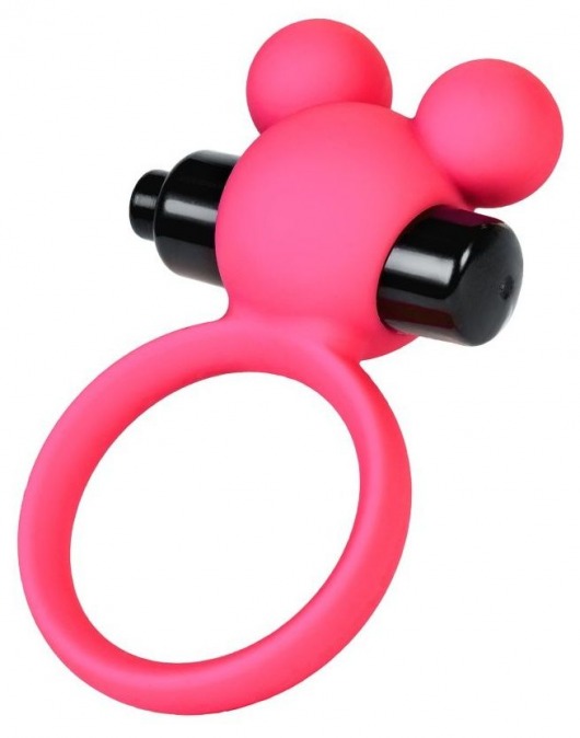 Розовое виброкольцо на пенис A-Toys - A-toys - в Армавире купить с доставкой