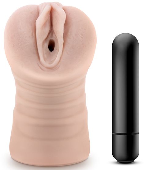 Телесный мастурбатор-вагина Rain - Blush Novelties - в Армавире купить с доставкой