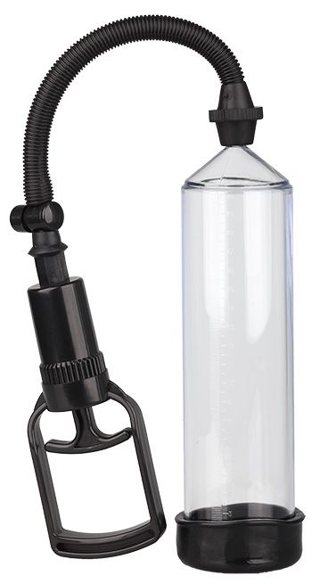 Прозрачная вакуумная помпа TRIGGER HANDLE PENIS PUMP - Dream Toys - в Армавире купить с доставкой