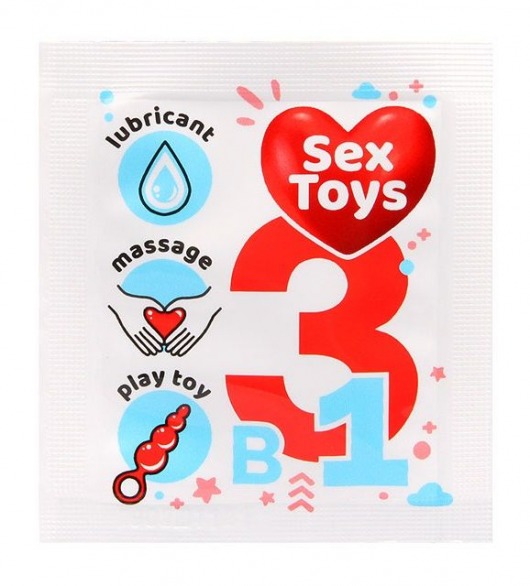 Гель-лубрикант на водной основе Sex Toys - 4 гр. - Биоритм - купить с доставкой в Армавире