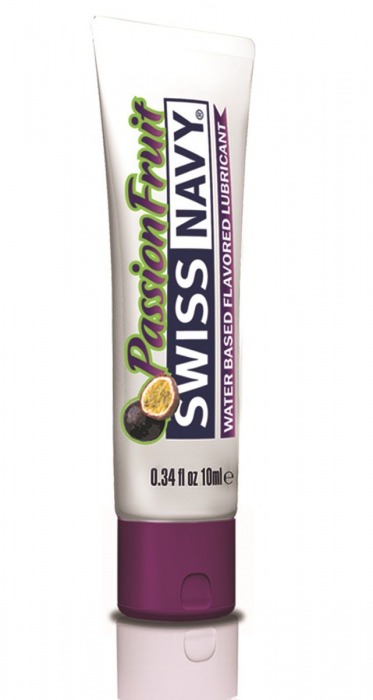 Лубрикант Swiss Navy Passion Fruit Lube с ароматом маракуйи - 10 мл. - Swiss navy - купить с доставкой в Армавире