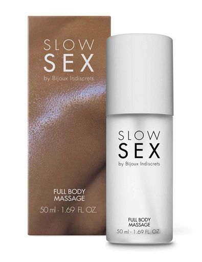 Массажный гель Slow Sex Full Body Massage - 50 мл. - Bijoux Indiscrets - купить с доставкой в Армавире